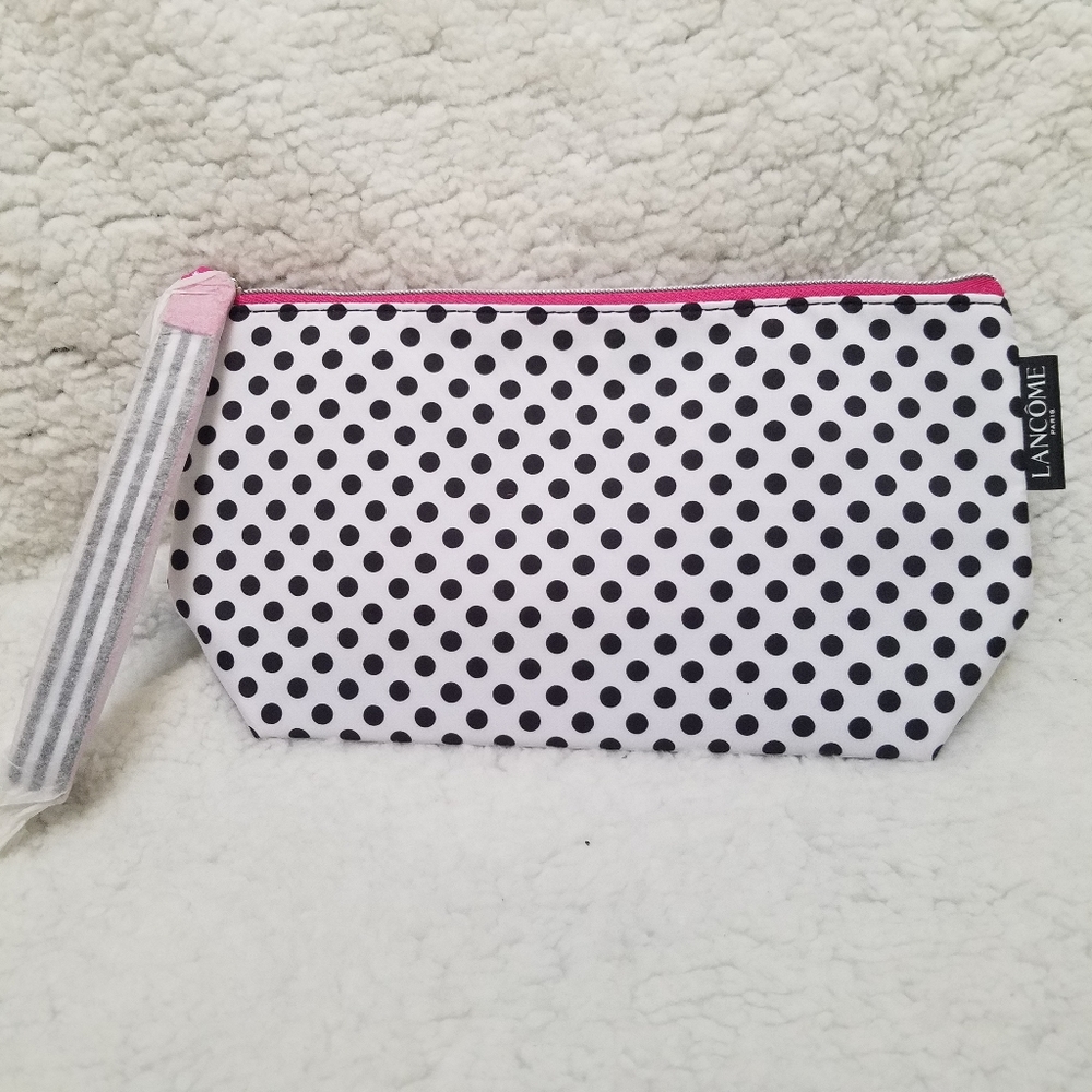 Lancôme Paris Polka Dot Cosmetic Bag